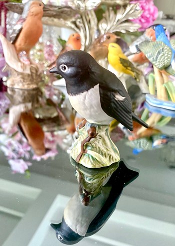 Beswick Stonechat Kuş Biblo - Görsel 3