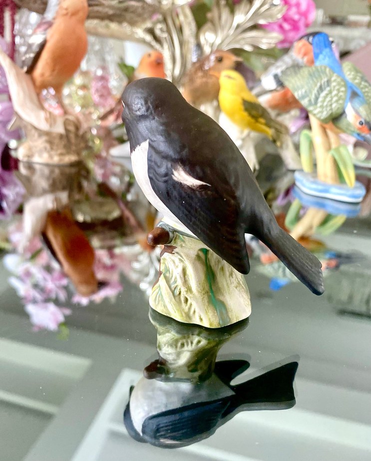 Beswick Stonechat Kuş Biblo - Görsel 4