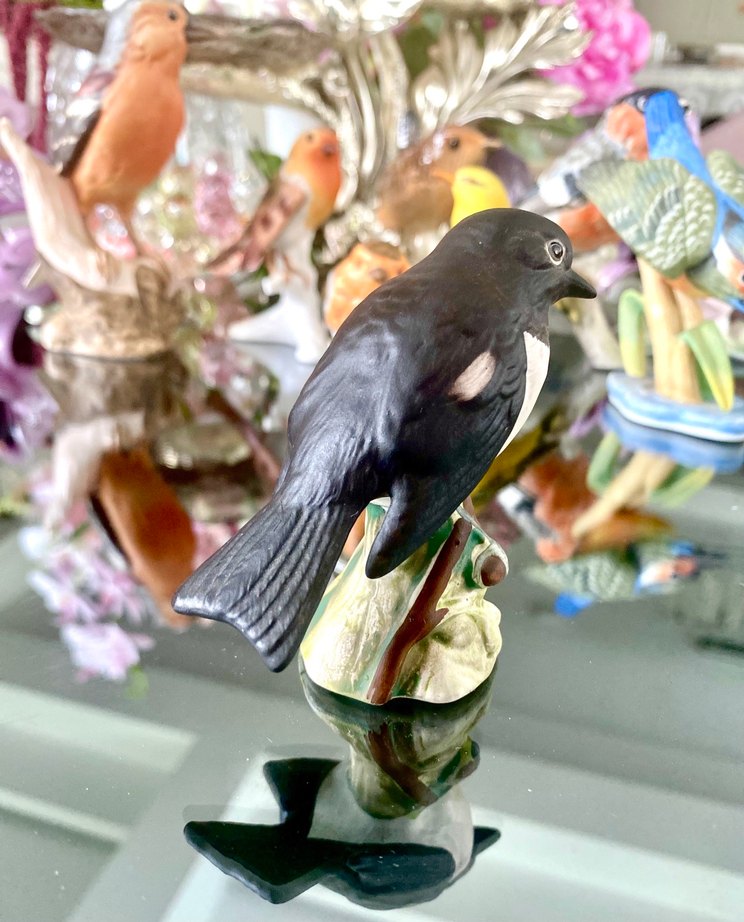 Beswick Stonechat Kuş Biblo - Görsel 5