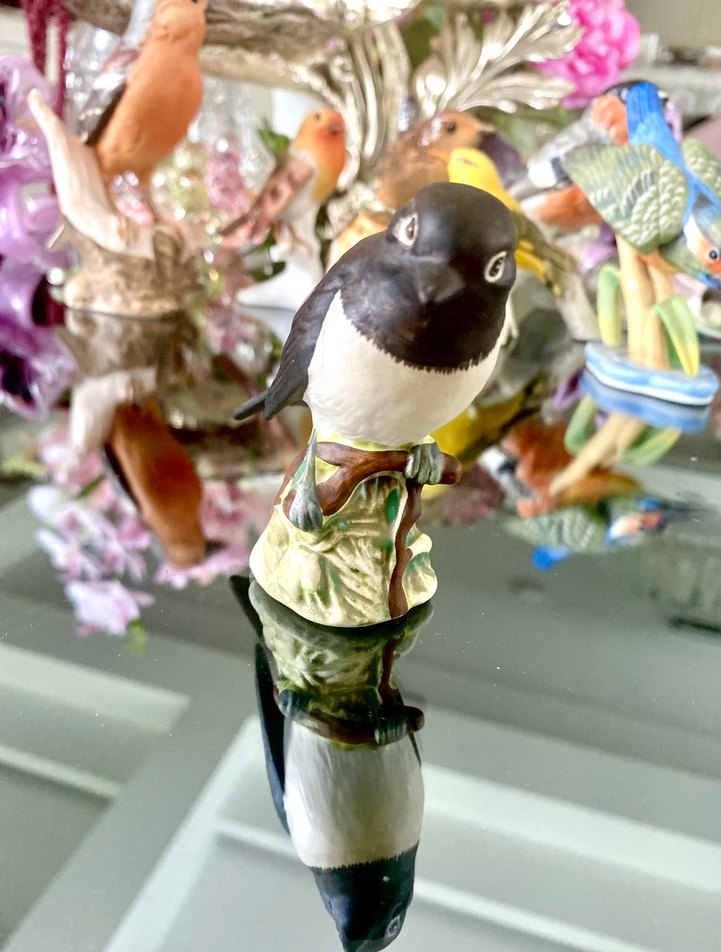 Beswick Stonechat Kuş Biblo - Görsel 2