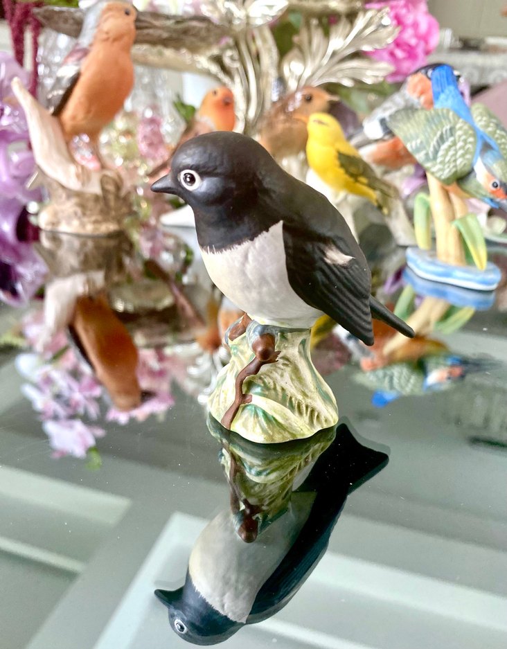 Beswick Stonechat Kuş Biblo - Görsel 3