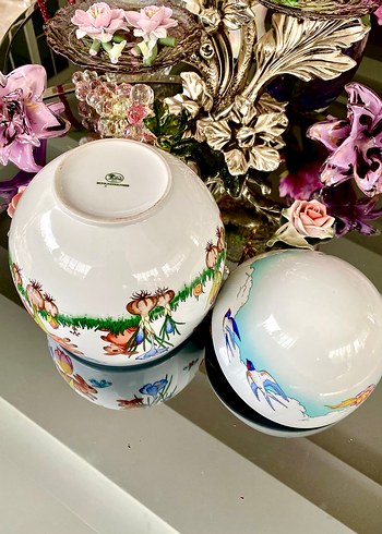 Hutschenreuther Porselen Yumurta Kap - Görsel 20