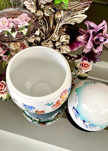 Hutschenreuther Porselen Yumurta Kap - Görsel 19