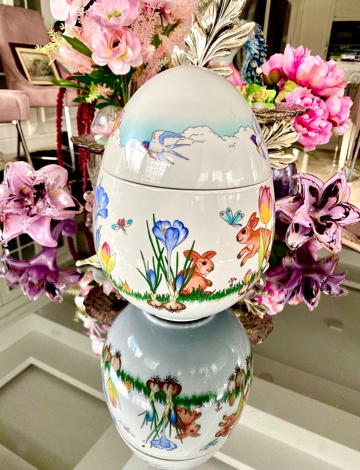 Hutschenreuther Porselen Yumurta Kap - Görsel 2