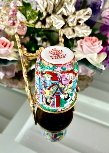 El Boyama Tekli Kulpsuz Fincan - Görsel 8