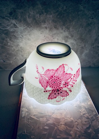 Herend 711 Apponyi Pink Fincan Seti - Görsel 19