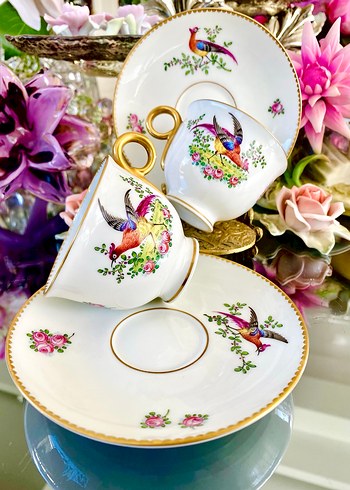 Özel Koleksiyonluk Haviland Fincan Seti - Görsel 13