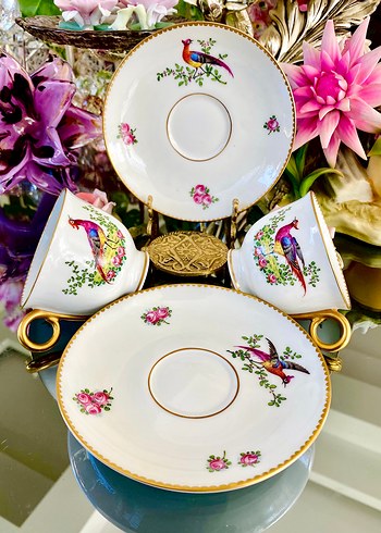 Özel Koleksiyonluk Haviland Fincan Seti - Görsel 12