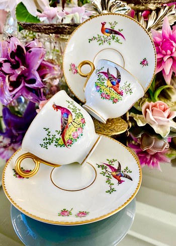 Özel Koleksiyonluk Haviland Fincan Seti - Görsel 11