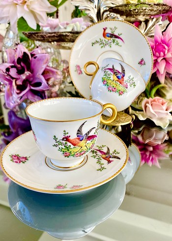 Özel Koleksiyonluk Haviland Fincan Seti - Görsel 15