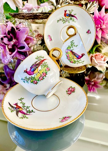 Özel Koleksiyonluk Haviland Fincan Seti - Görsel 4