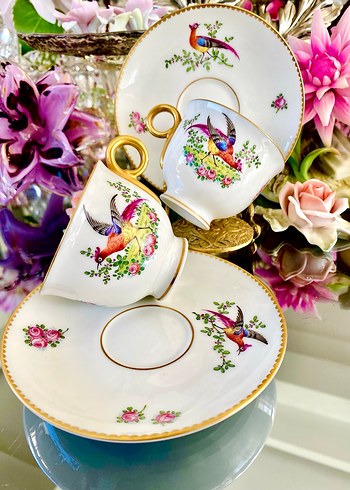 Özel Koleksiyonluk Haviland Fincan Seti - Görsel 16