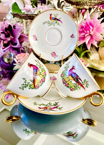 Özel Koleksiyonluk Haviland Fincan Seti - Görsel 9