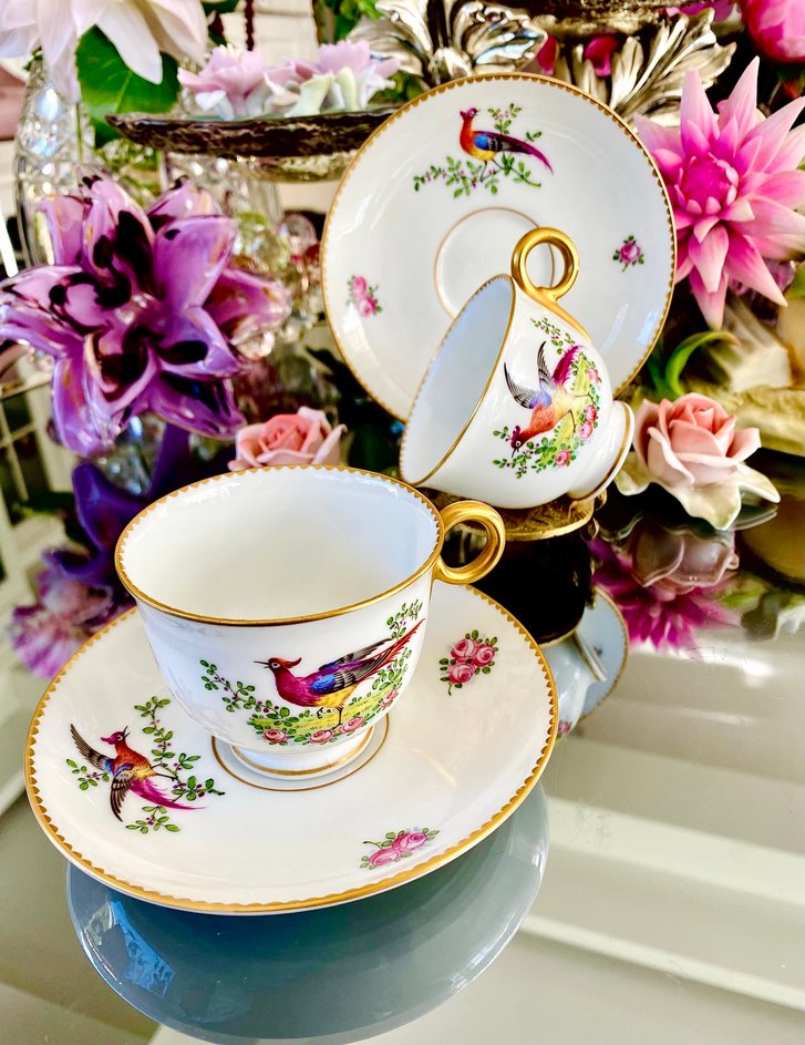 Özel Koleksiyonluk Haviland Fincan Seti - Görsel 2