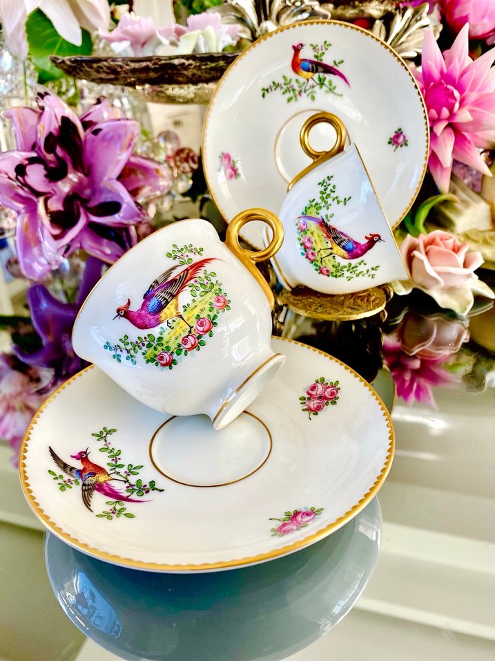 Özel Koleksiyonluk Haviland Fincan Seti - Görsel 4