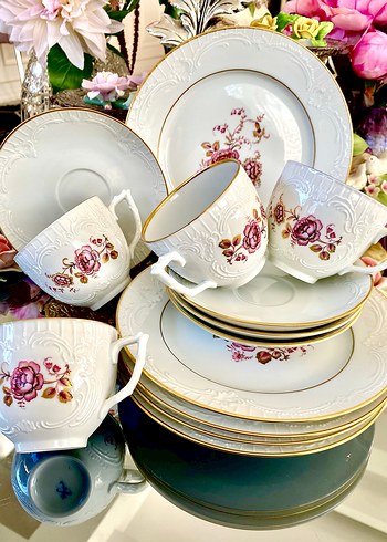 Fürstenberg Philippine Trio Fincan - Görsel 9