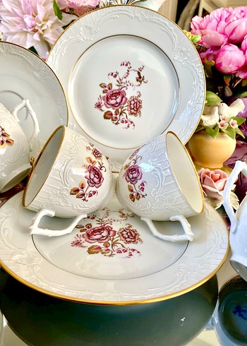 Fürstenberg Philippine Trio Fincan - Görsel 10