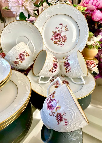 Fürstenberg Philippine Trio Fincan - Görsel 6