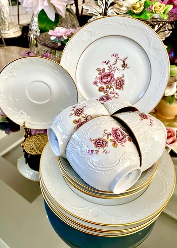 Fürstenberg Philippine Trio Fincan - Görsel 13