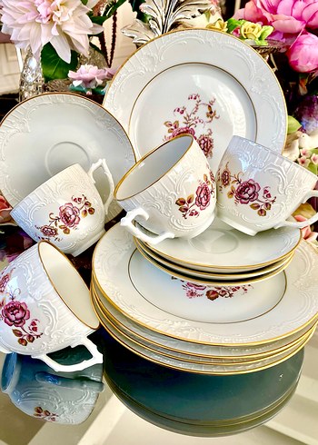 Fürstenberg Philippine Trio Fincan - Görsel 12