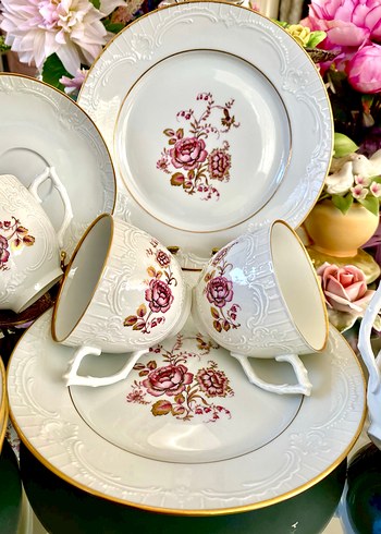 Fürstenberg Philippine Trio Fincan - Görsel 5