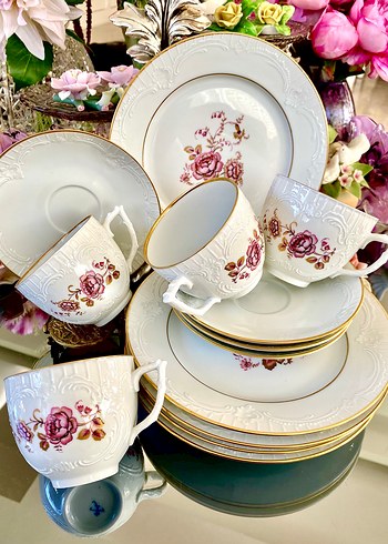 Fürstenberg Philippine Trio Fincan - Görsel 8