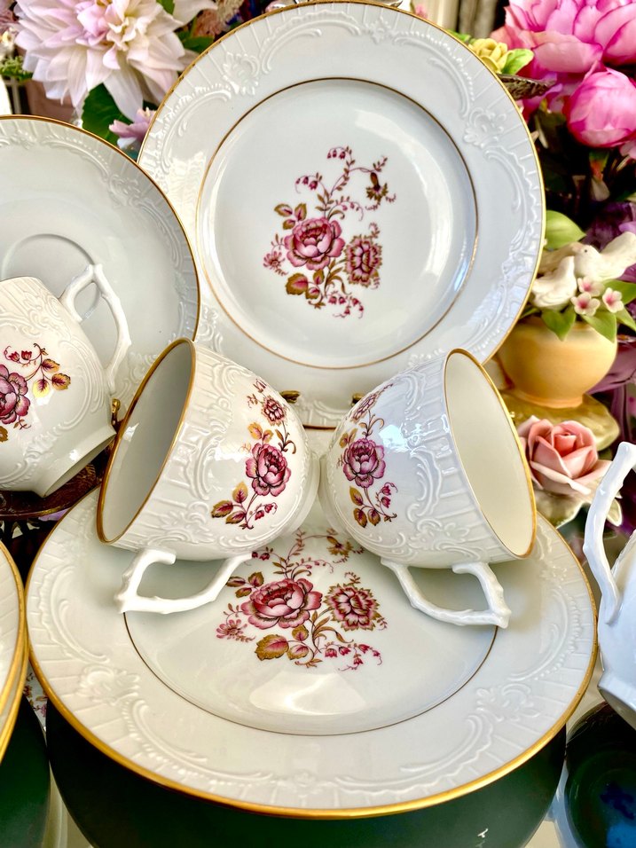 Fürstenberg Philippine Trio Fincan - Görsel 5