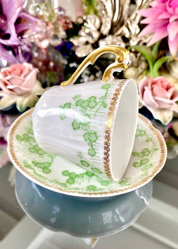 LİMOGES Antika Fincan Seti - Görsel 7