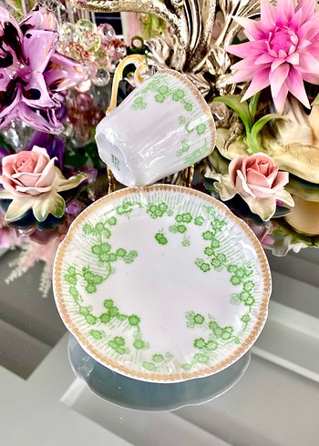 LİMOGES Antika Fincan Seti - Görsel 12