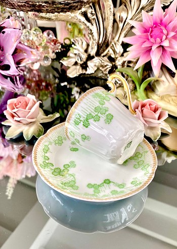 LİMOGES Antika Fincan Seti - Görsel 14