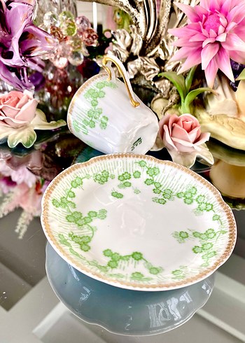 LİMOGES Antika Fincan Seti - Görsel 8