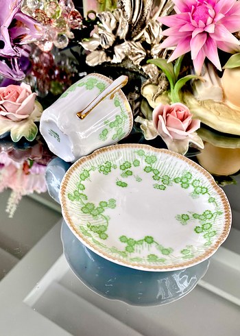 LİMOGES Antika Fincan Seti - Görsel 10