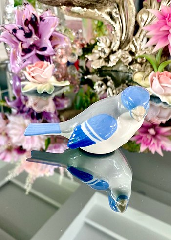 Lippelsdorf Porselen Kuş Figürü - Görsel 7