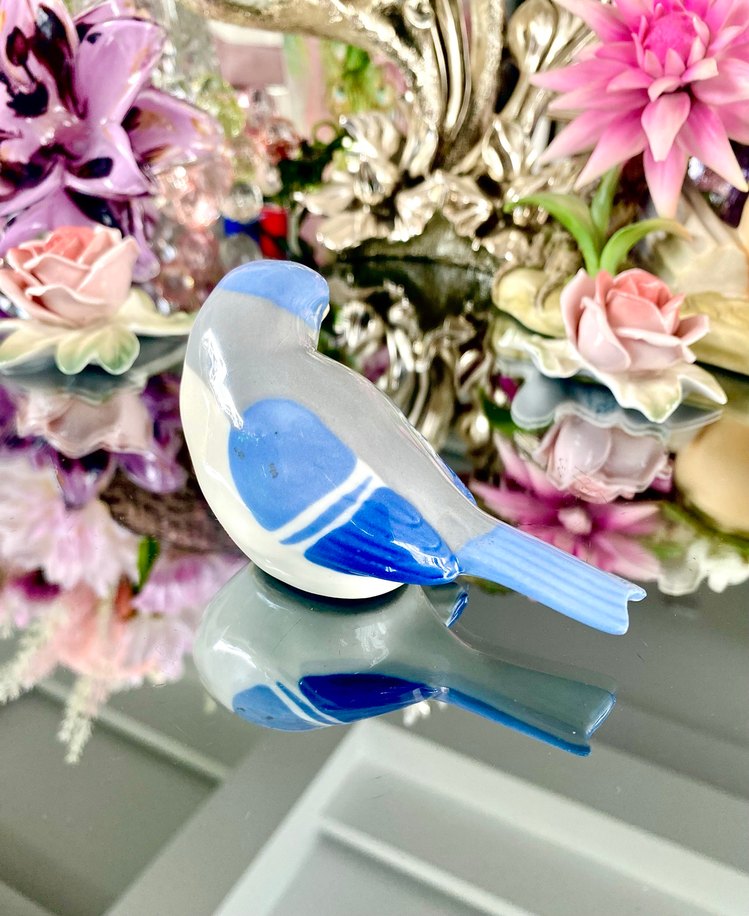 Lippelsdorf Porselen Kuş Figürü - Görsel 3