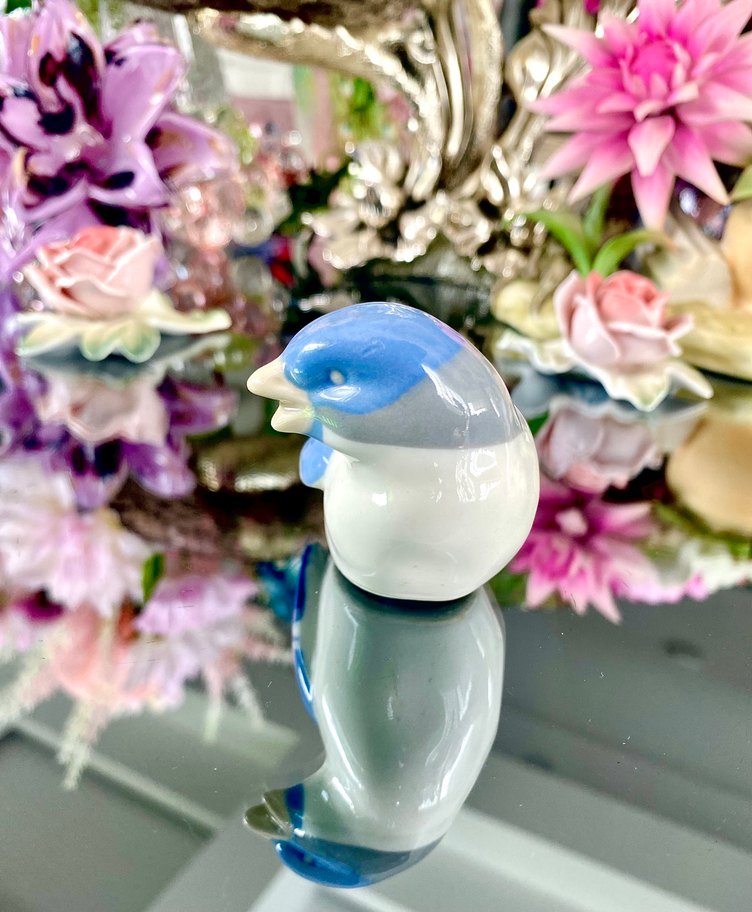 Lippelsdorf Porselen Kuş Figürü - Görsel 5