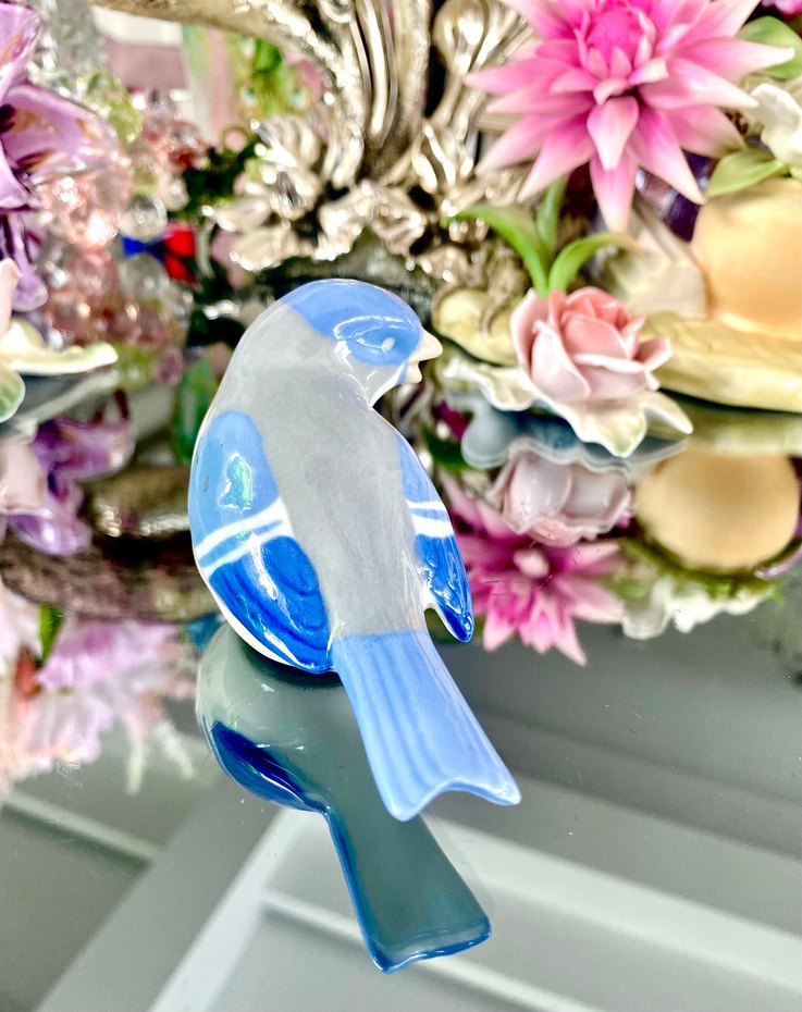 Lippelsdorf Porselen Kuş Figürü - Görsel 2