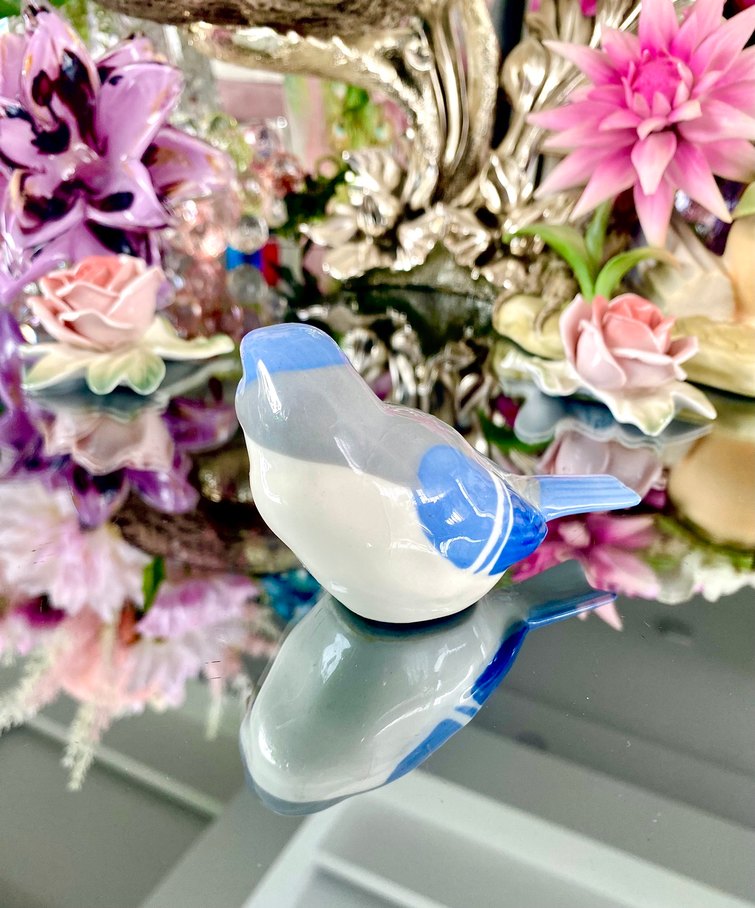 Lippelsdorf Porselen Kuş Figürü - Görsel 4