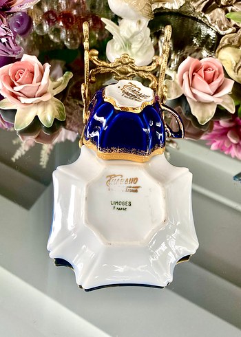 Antika Tharaud Limoges Fincan Seti - Görsel 15