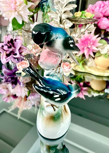 Lippelsdorf Çift Baştankara Kuş Biblo - Görsel 13