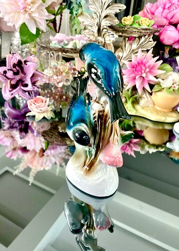 Lippelsdorf Çift Baştankara Kuş Biblo - Görsel 7