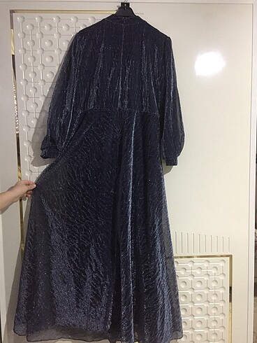 Hafif Taşlı Abiye - Görsel 8