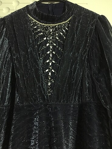 Hafif Taşlı Abiye - Görsel 5