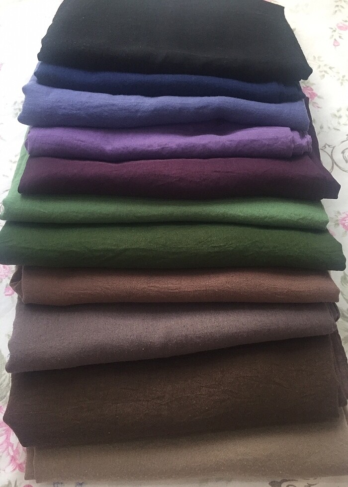 Pamuklu Mevsimlik Şallar - Görsel 2