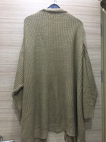 Düğmeli uzun hırka - Görsel 7