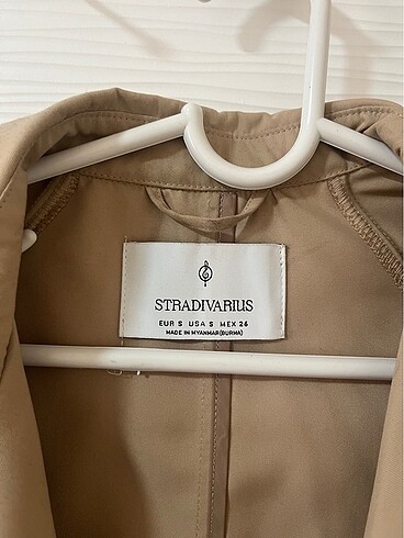 s Beden camel Renk Stradivarius Trençkot
