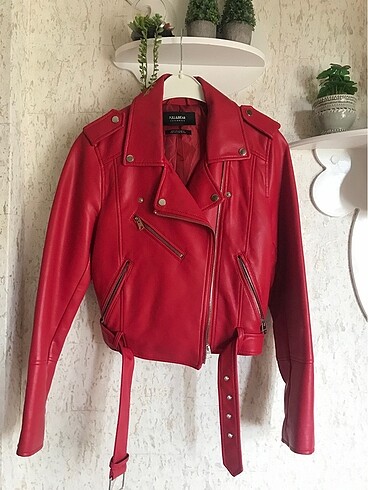 Pull and bear deri ceket
