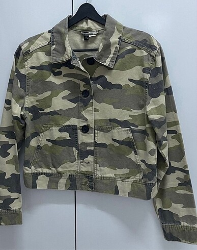 H&M H&M KAMUFLAJ CEKET
