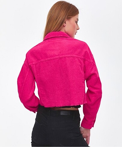 LTB LTB KISA FİTİLLİ PEMBE CEKET