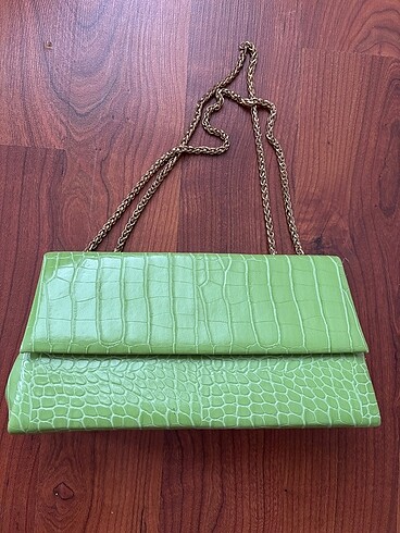 Yeşil renk canta - Görsel 5