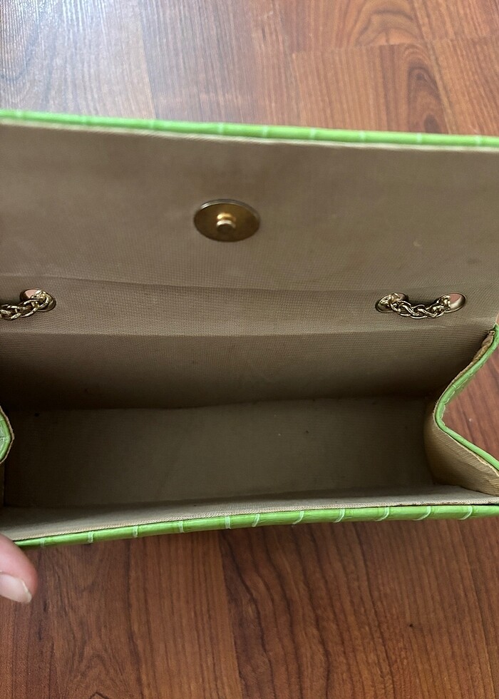 Yeşil renk canta - Görsel 3